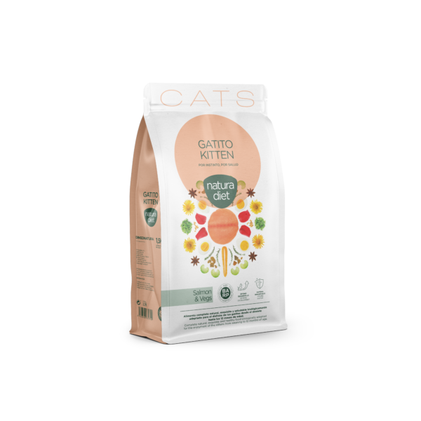 Pienso ND kitten salmon 1,5kg